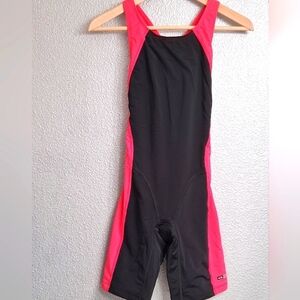 NWT EQ Glide 1 Piece Swimwear/Workout Unitard    Size 30  SM